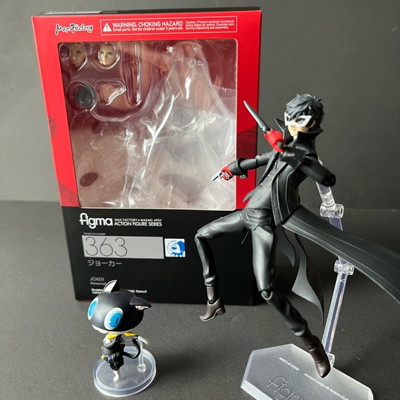 Anime action figure Joker Persona 5 Figma 363 Japan - Picture 8 of 15